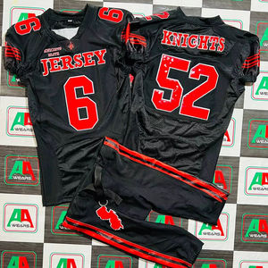 Camiseta de Fútbol Americano, Camiseta de Fanático, Sublimación, Bordado, Talla Grande, Fábrica Real, Fotos Reales, Fábrica de Pakistán - Product Image 1