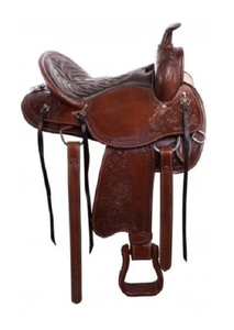 Juego de sillas de montar de cuero genuino de primera calidad, combinación perfecta para carreras de inglés de resistencia occidental para montar a caballo - Product Image 5