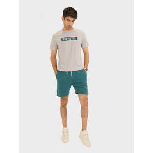 SENTION Men's Co-Ord Set Regular Fit Breathable Lightweight Terry Knit 100% Cotton Casual <b>Print</b> Style for Summer and Winter - Product Image 1
