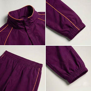 Ensemble de survêtement de sport pour homme, veste coupe-vent en nylon, vêtements de sport, tenue de fitness - Product Image 3