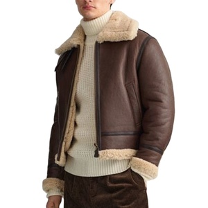 เสื้อแจ็คเก็ตหนังกันลมของผู้ชายสำหรับ2026แจ็คเก็ตผ้าใบสไตล์ใหม่ทนทานพร้อมโลโก้ตามสั่ง - Product Image 1