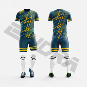Dernier modèle d'uniforme de football avec logo personnalisé Nouveau design Vêtements d'entraînement et de sport personnalisés - Product Image 2