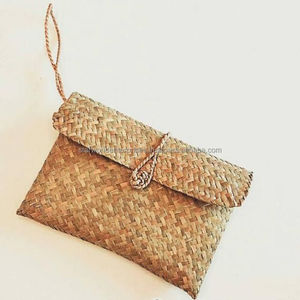 ขายส่งโรงงานจัดหาผู้หญิงแฟชั่นอุปกรณ์เสริมกระเป๋าถือหวายพร้อมกระเป๋าคลัทช์สไตล์แฟนซีจากผู้ผลิตอินเดีย - Product Image 6