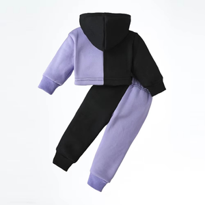 ชุดวอร์มเด็กแห้งเร็วมีฮู้ด2ชิ้นใส่สบายใส่ได้ทั้งชายและหญิงสำหรับฤดูหนาวสินค้ามาใหม่ - Product Image 3