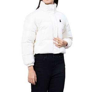 Women Blank Regular Fit <b>Padded</b> Jacket for Winter Wear High Quality Fabric <b>Cheap</b> Price Stand Collar Ladies <b>Padded</b> Jacket - Product Image 4
