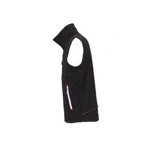 Gilet de travail U-POWER Climb Carbone noir avec motif grimpant - Product Image 4