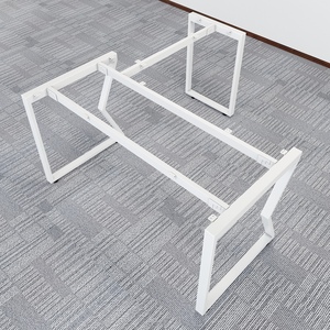 Sistema MConcept, Patas Metálicas para Muebles de Comedor en Forma de L de 140x150cm, Diseño Minimalista, Solo Ensamblaje, para Gabinetes y Hoteles - HCMC017 - Product Image 1