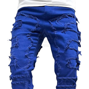 Pantalones apilados de servicio OEM de último diseño para hombres Pantalones apilados cómodos de calidad superior para hombres - Product Image 5