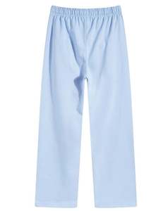 Pantalon de jogging ample décontracté en toile mi-lourde respirante et écologique avec cordon de serrage, taille plus pour homme, lavé - Product Image 2