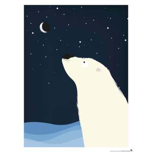 Moderno Juego de 3 Pósters de Pared con Diseño Polar para Habitación Infantil - Product Image 3