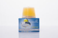Pomme de douche à l'arôme de citron (filtre à vitamine C mural avec 10 parfums différents) Fabriqué en Corée, économie d'eau