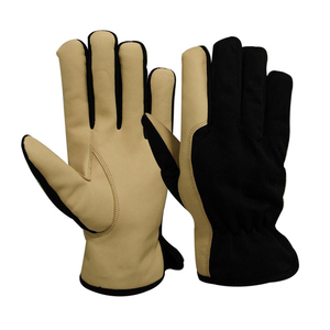 Vente chaude Prix d'usine Gants de conduite en cuir fendu de haute qualité compatibles avec les écrans tactiles Unisexe toutes tailles Pêche sportive - Product Image 5