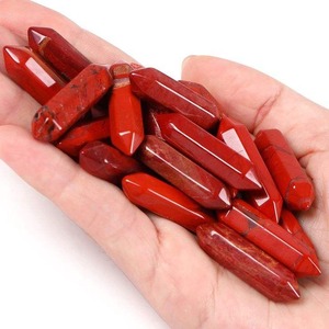 หินแจสเปอร์สีแดงธรรมชาติคุณภาพสูง รูปทรงหอคอย ขัดเงาด้วยมือ สำหรับทำเครื่องประดับ ราคาดีที่สุด - Product Image 5