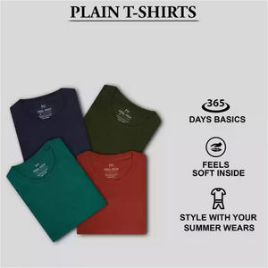 Vente chaude 100% coton T-shirt blanc pour hommes 200 GSM tissu tricoté tailles et couleurs personnalisées prix de gros - Product Image 6