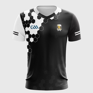 Maillot de football GAA en polyester 100% Kit de football avec conception solide Service OEM disponible Style décodeur - Product Image 1