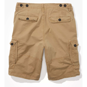 Pantalones cortos deportivos de algodón de gran tamaño de verano para hombre, pantalones cortos deportivos con múltiples bolsillos, cintura elástica, pantalones cortos cargo cómodos - Product Image 2