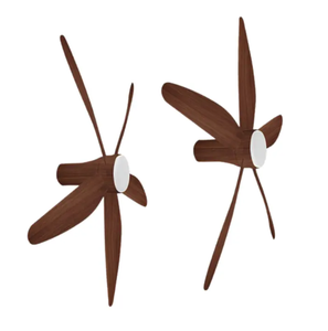 Ecofan Luxe AC Moteur Ventilateur de Plafond Lumière Télécommande Élégant Plastique Décoratif pour Hôtel Ménage Usage TLC Vietnam Produit - Product Image 5