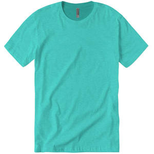 Mens Moisture-Wicking CottonPoly T-shirt 60/40 Combed <b>Ringspun</b> Cotton/polyester t Shirts - Product Image 1