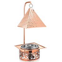 Vaisselle en acier inoxydable ustensiles en cuivre plat de chauffe-plats en céramique chauffe-plats pour les fêtes chauffe-plats buffet s