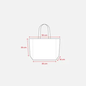 Borse Shopper Promozionali Personalizzate in Cotone 280 G/m2 con Gadget Personalizzati - Product Image 2