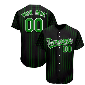 Maillot de baseball et de softball personnalisé respirant Street Hip Hop Wear avec nom d'équipe et numéro de sangle pour les sports de plein air jouer - Product Image 5