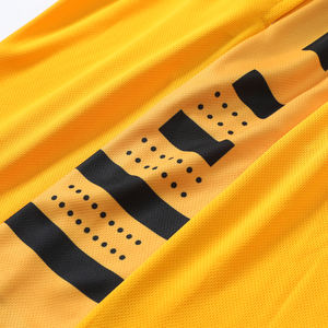 Short de gym en maille personnalisé pour hommes pour le sport athlétique course Fitness plage basket 100% coton décontracté Sublimation poids lourd - Product Image 2