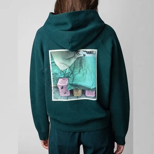 Vente en gros Sweat à capuche complet doublé polaire pour hommes Sweat à capuche lourd - Product Image 2