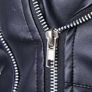 Chaqueta de Cuero para Hombre, Largo Regular, Chaqueta de Cuero para Hombre, Uso Formal e Informal, Chaqueta de Cuero para Hombre, Estilo Casual Elegante - Product Image 3