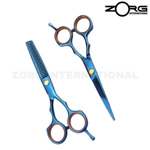 Tijeras profesionales de corte de pelo para peluquero, alta calidad, muy pulidas, para adelgazamiento de dientes - Product Image 3