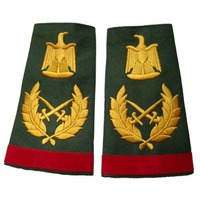 Uniforme ceremonial real bordado a mano de calidad Premium, charreteras de hombro, uniforme táctico de seda, Pin DE SEGURIDAD Vintage de alto rango