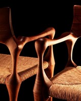 Chaises de restaurant vietnamiennes en bois luxueuses durables et pour de grandes quantités