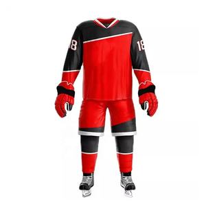Uniformes de Hockey sobre Hielo de Alta Calidad Más Vendidos, Nueva Llegada, Conjuntos Personalizados con Nombre de Equipo, Ecológicos, Transpirables y de Secado Rápido - Product Image 3