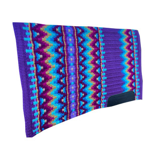 Manta de lana multicolor de Nueva Zelanda para silla de montar, duradera y cómoda, precio al por mayor - Product Image 1