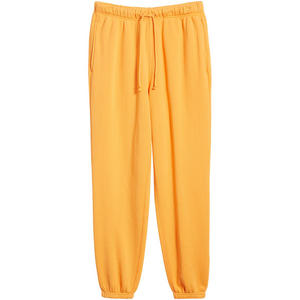 Nueva llegada Unisex pantalones de chándal de cintura alta logotipo personalizado de impresión al por mayor de tela polar Joggers Casual Fitness Wear Front - Product Image 1