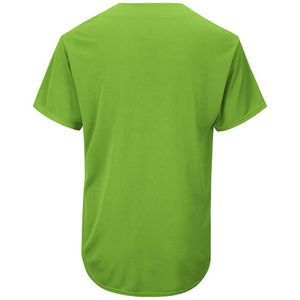 Camiseta de béisbol hecha a medida en todos los colores, camiseta de béisbol con logotipo personalizado al por mayor, camisetas de béisbol impresas por sublimación para equipos a la venta - Product Image 3