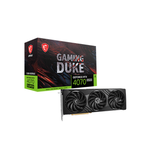 2024 nuevo M S I R T X 4070 SUPER 12G GAMING DUKE 3X paquete sellado Gaming Desktop Gaming GPU R T X 4070 Super - Product Image 1