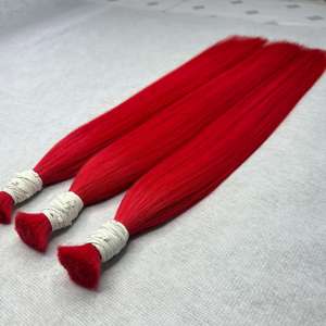 100% Vietnamese Natural Human Hair Natural Straight Bulk Human Hair Extensions No Weft Raw Unprocessed Hair from Single Donor - Product Image 3
