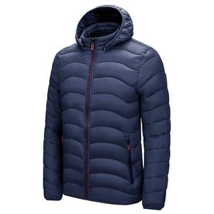 Chaquetas acolchadas para hombre, fabricante OEM, ropa informal cálida con capucha, Abrigo acolchado a la moda, prendas de vestir exteriores, chaqueta acolchada para hombre - Product Image 3
