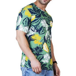 Camisetas de sublimación informales para hombre de talla grande, transpirables, superventas, hechas en fábrica, con estampado Digital, patrón impreso, Pakistán - Product Image 5