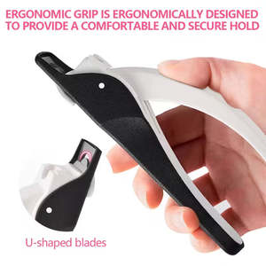 Professional <b>U</b>-Shape Acrylic <b>Nail</b> Clipper Ergonomic Steel <b>Nail</b> Care Tool for Fingers Toes & Pedicure - Product Image 4
