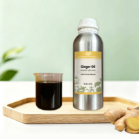Huile Essentielle de Gingembre Premium KSMA OEM – 100% Pure Zingiber Officinale Certifiée CE pour Massage Corporel Chauffant (Marque Privée)