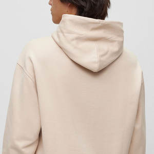 Venta directa de fábrica Color sólido Hombres Sudadera con capucha en relieve Diseño personalizado Hombres Sudadera con capucha en relieve en color sólido - Product Image 5