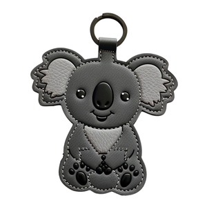 Tùy chỉnh <span class=keywords><strong>Debossed</strong></span> Logo động vật PU da Keychain - Product Image 6
