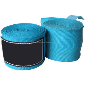 Logotipo personalizado Impreso Cinturones Vendaje De Boxeo Handwraps Elástico Vendaje De Boxe Boxing Hand Wraps para Boxeo - Product Image 1