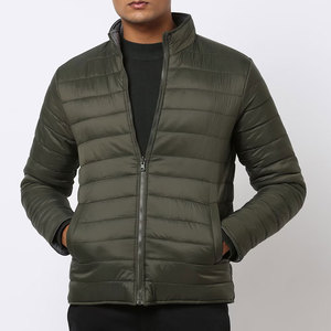 Top Trending Outfit Nueva llegada Hombres Chaqueta acolchada Material de relleno Algodón Servicio OEM Chaqueta acolchada de bajo precio - Product Image 1