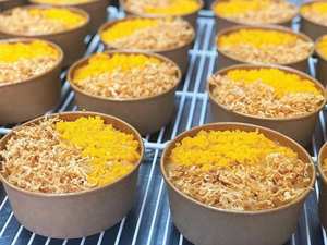 <b>Hot</b> selling Vietnam Factory Eco Friendly Kraft Paper Bowls Container 24oz Disposable Paper Bowl with Lid Packing Food Containers - Product Image 6