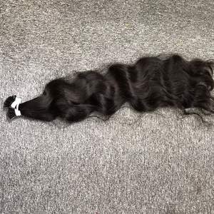 Vente en gros de cheveux plats ondulés naturels, grand stock de cheveux vierges de qualité supérieure 100% cheveux vierges, cheveux bruts vietnamiens - Product Image 2