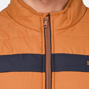 Chaleco acolchado informal de calidad superior para hombre, ligero, transpirable, antibolitas, poliéster/nailon, totalmente personalizable, último diseño - Product Image 6