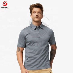 Vente chaude hommes à manches courtes pour polo imprimé personnalisé T-shirt blanc à séchage rapide tissu tricoté longue longueur - Product Image 3