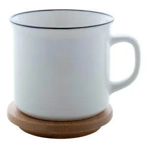 Cybele Personalized Porcelain Mug <b>Ceramic</b> <b>Cups</b> for Merchandising - Product Image 2
